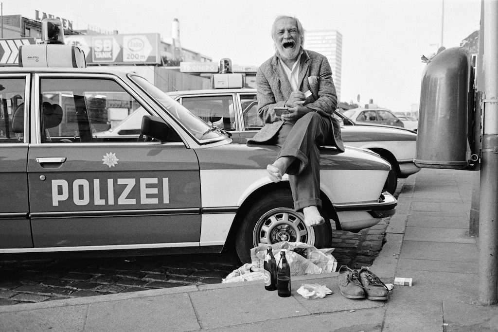Spielbudenplatz/Ecke Davidstraße, "Davidwache", Juni 1982