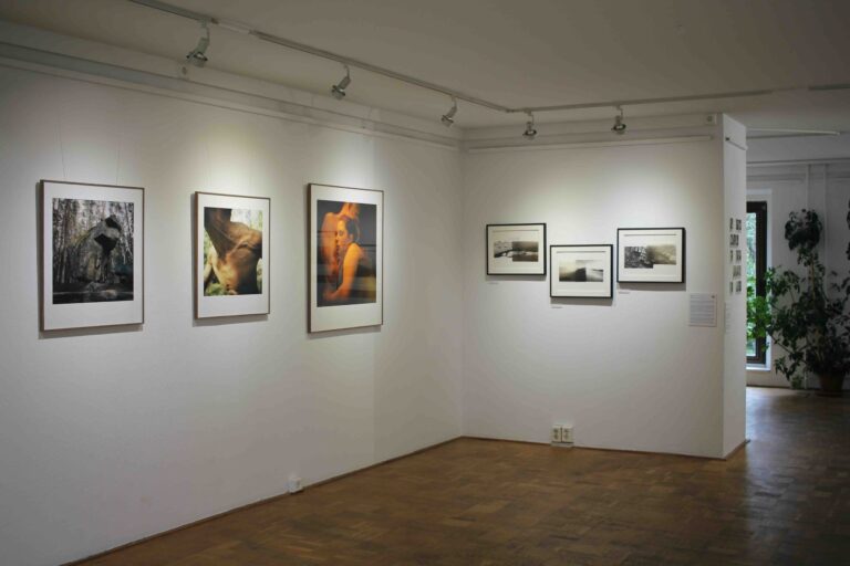 TRANSITION, Sept. 1–Oct. 28, 2022Fotogalerie Friedrichshain x analogueNOW!from left to right: Ken Buslay, Without a Mother One Cannot Die, 2018–2021Fiona Howarth, Layers, ongoing© Claire Ducresson-Boët