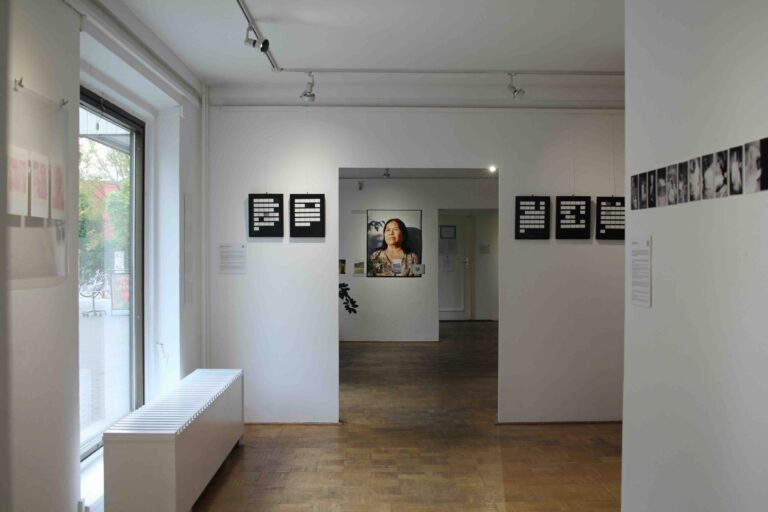 TRANSITION, Sept. 1–Oct. 28, 2022Fotogalerie Friedrichshain x analogueNOW!from left to right:Kerstin Pfleger, Es wird nicht ohne hässliche Bilder gehen, 2015Fungi, mẹ tôi, 2022Ilja Niederkirchner, Der letzte Schnee, 2022© Claire Ducresson-Boët